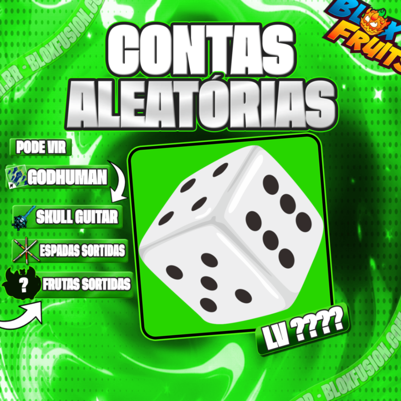 Níveis aleatórios